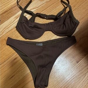 Koana Swim brown bikini